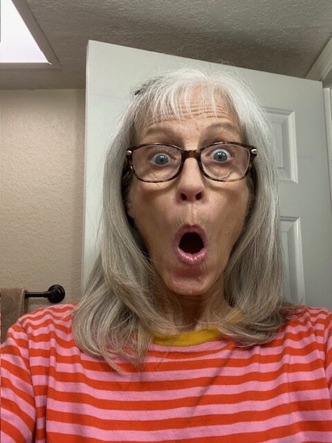 Ruth making an "ohh" face