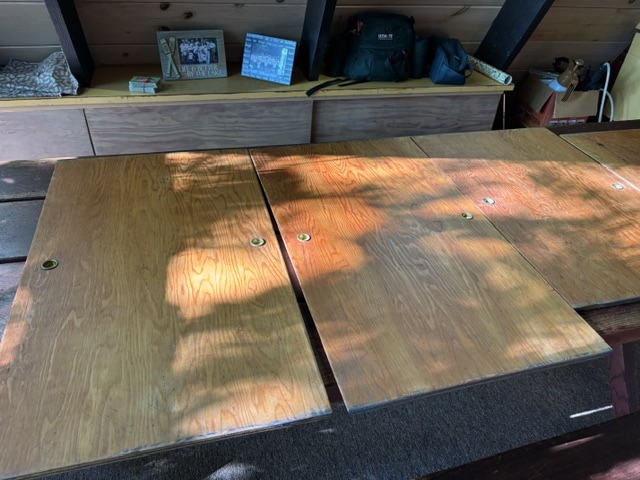 doors with orange oil