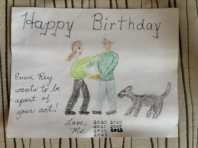 homemade birthday card