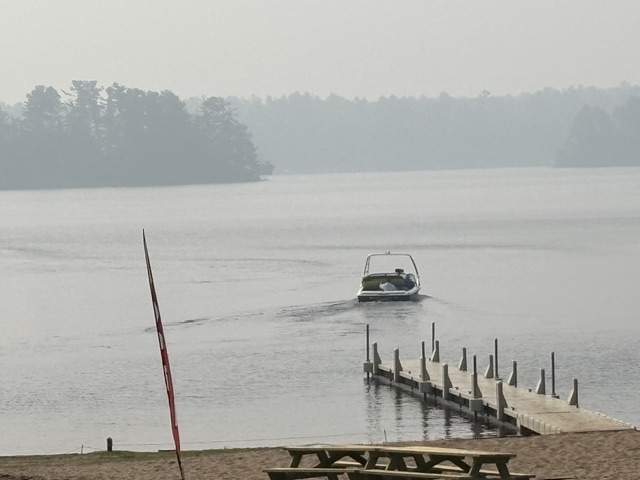 speed boat in water