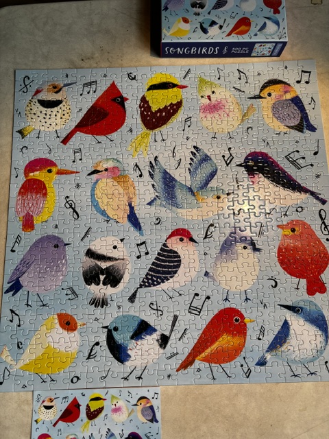 photo of bird puzzle
