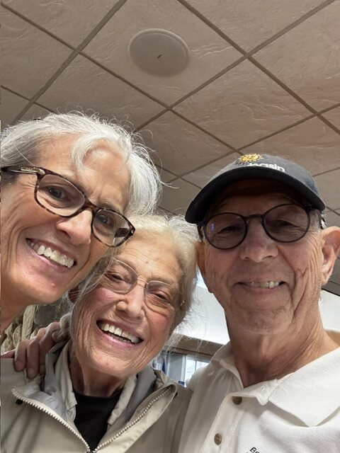 three older people